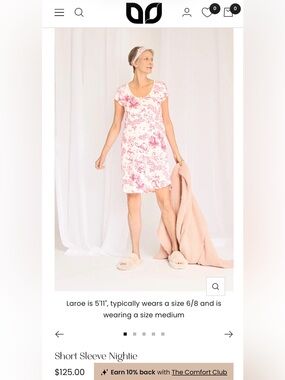 🍀Sale 4/$20 This is J made in 🇨🇦 viscose nightie